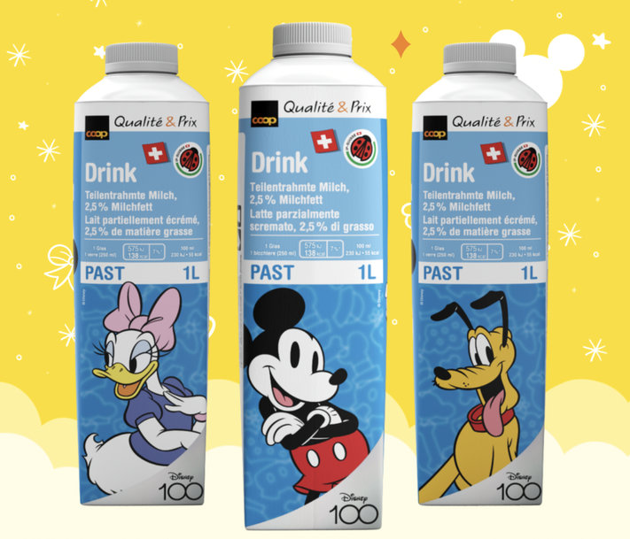 Disney y Tetra Pak colaboran para llevar magia a las bebidas lácteas